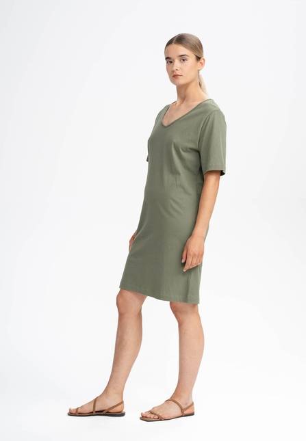 Melawear Damen V-Neck Kleid JANITRA Exklusivangebot