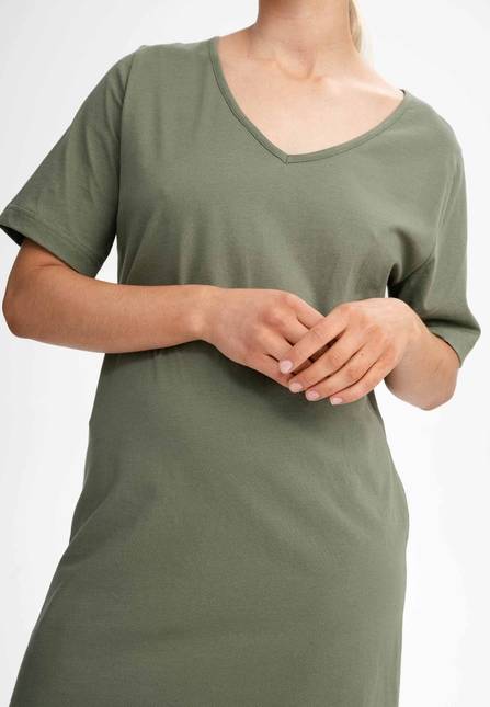 Melawear Damen V-Neck Kleid JANITRA Exklusivangebot