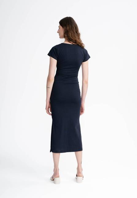 Melawear V-Neck Kleid lang SHREOSHI Vatertagsangebot