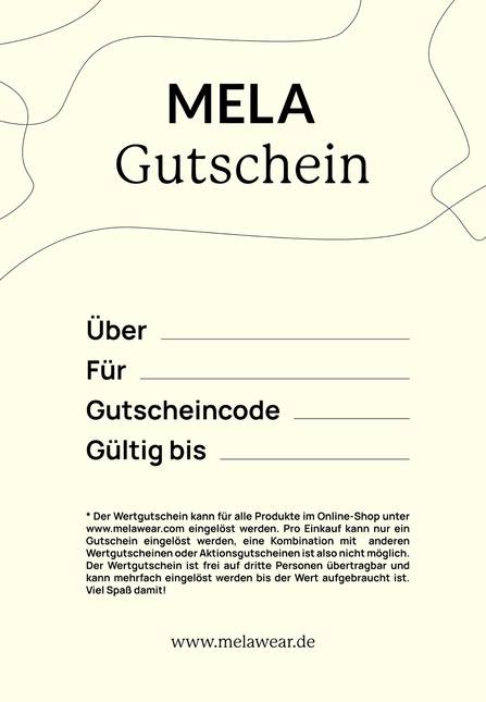 Melawear Gutschein über 75€ Schlussverkauf