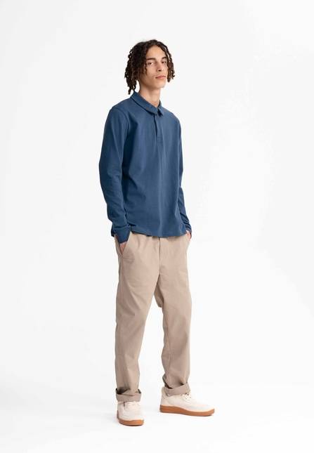Melawear Herren Langarm Polo Shirt DIVIT Blitzverkäufe