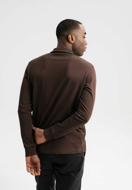 Melawear Herren Langarm Polo Shirt DIVIT Kostenloser Versand