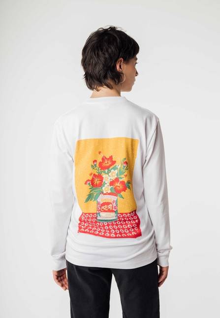 Melawear Oversized Langarmshirt Artist Edition Anjali Exklusive Angebote