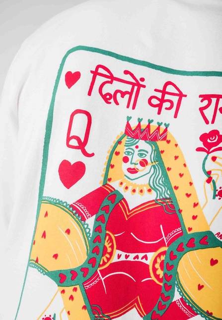 Melawear Oversized Langarmshirt Artist Edition Anjali Blitzangebot