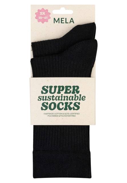 Melawear Gerippte Socken 2er Pack Saisonale Angebote