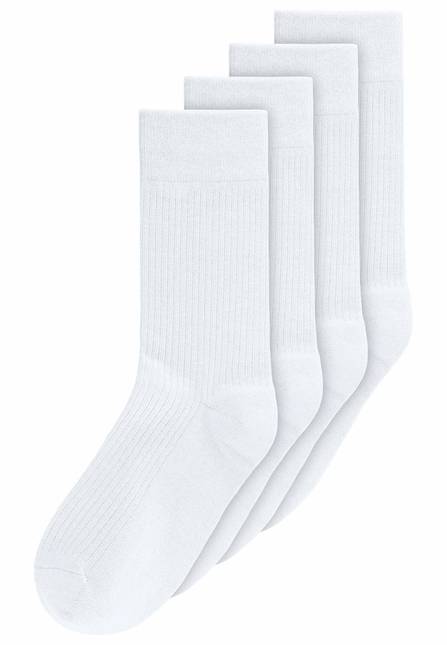 Melawear Gerippte Socken 4er Pack Neueste Stile