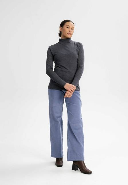 Melawear Damen Turtleneck Shirt ANCHAL Letzter Tag