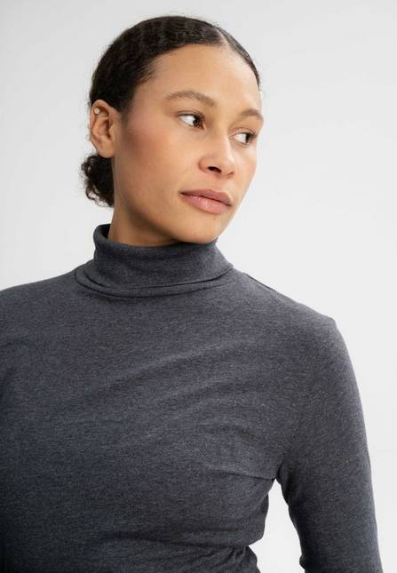Melawear Damen Turtleneck Shirt ANCHAL Letzter Tag