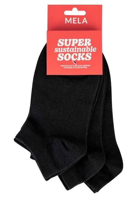 Melawear Sneakersocken 3er Pack Vierteljährliche Förderung
