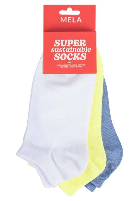 Melawear Sneakersocken 3er Pack Nur noch ein Tag übrig