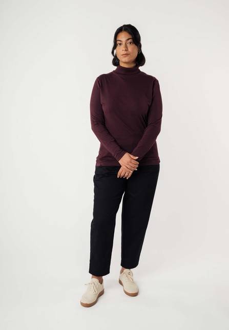 Melawear Damen Turtleneck Shirt ANCHAL Black Friday Preise