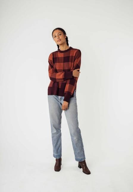 Melawear Jacquard Strickpullover FAIZA Rabatte dieses Monats
