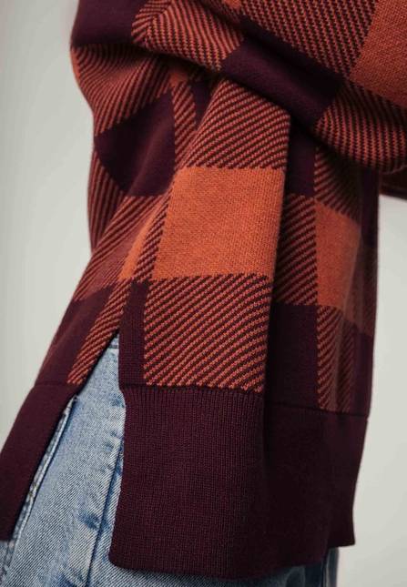 Melawear Jacquard Strickpullover FAIZA Rabatte dieses Monats