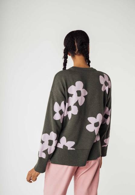 Melawear Jacquard Strickpullover FAIZA Online