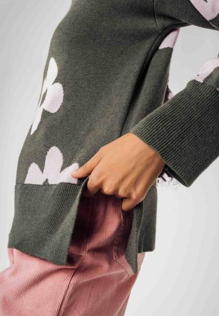 Melawear Jacquard Strickpullover FAIZA Online
