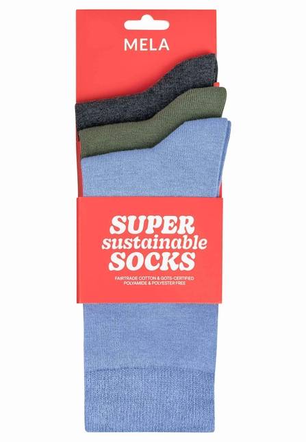 Melawear Socken 3er Pack Basic Fabrik Onlineshop