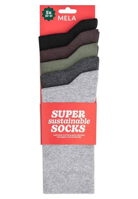 Melawear Socken 5er Pack Basic Großer Ausverkauf