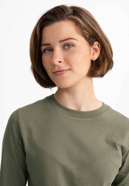 Melawear Damen Basic Langarmshirt DHIVYA Begrenztes Angebot