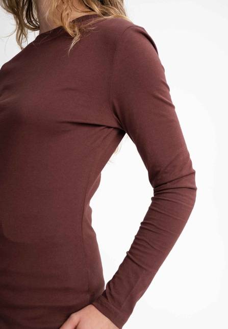Melawear Damen Basic Langarmshirt DHIVYA Exklusivangebot