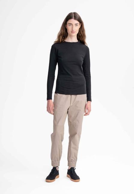 Melawear Damen Basic Langarmshirt DHIVYA Preisnachlass