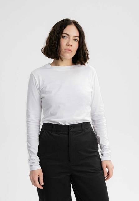 Melawear Damen Basic Langarmshirt DHIVYA Black Friday