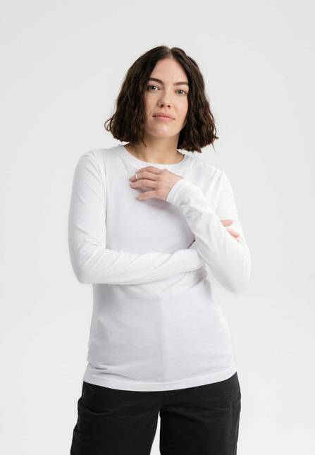 Melawear Damen Basic Langarmshirt DHIVYA Black Friday