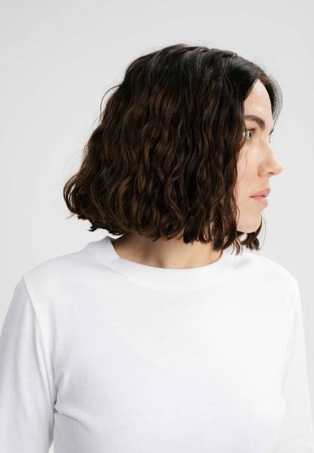 Melawear Damen Basic Langarmshirt DHIVYA Black Friday