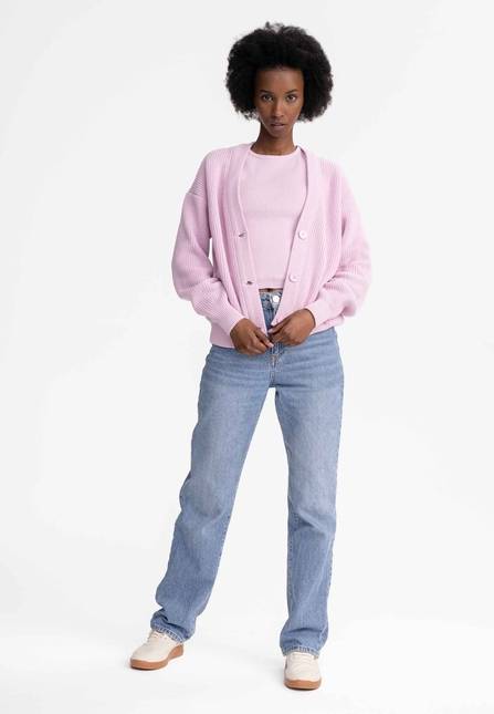 Melawear Damen Strick Cardigan NEESHA Valentinstagsangebot