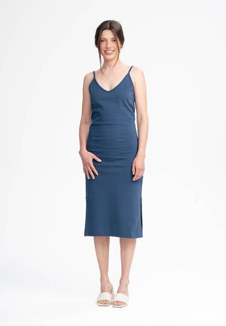 Melawear Damen Midi Trägerkleid SADHANA Blitzangebot