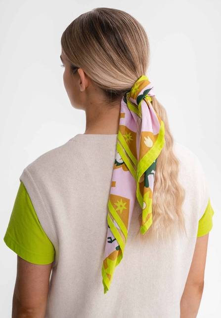 Melawear Unisex Satintuch Artist Edition Kruttika Bis zu 50% Rabatt