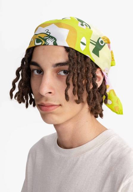 Melawear Unisex Satintuch Artist Edition Kruttika Bis zu 50% Rabatt