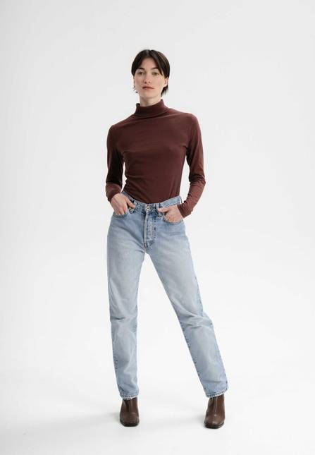 Melawear Damen Turtleneck Shirt ANCHAL Bis zu 60% Rabatt