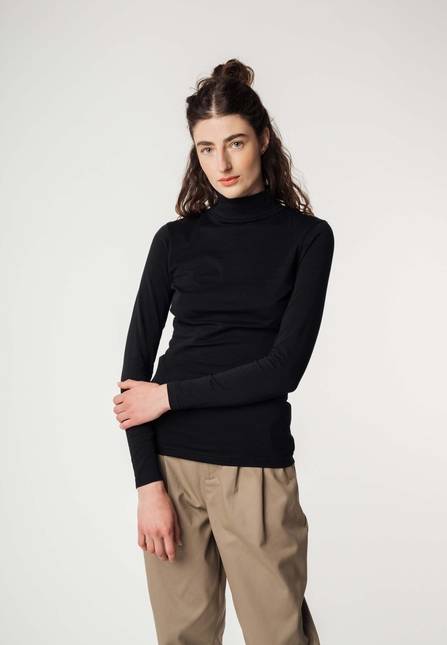 Melawear Damen Turtleneck Shirt ANCHAL Sonderangebot der Fabrik