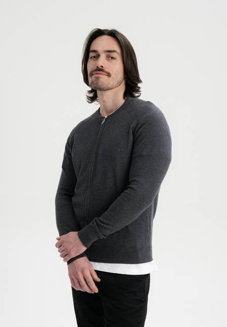 Melawear Herren Strick Jacke SHAMIAL Nur noch ein Tag übrig