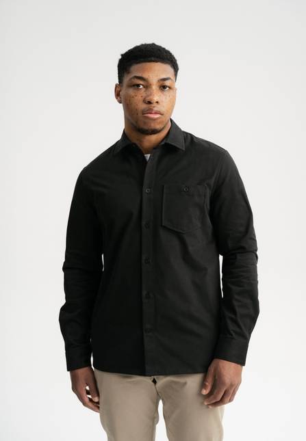 Melawear Herren Twill Hemd ASHUTOSH Kostenloser Versand international