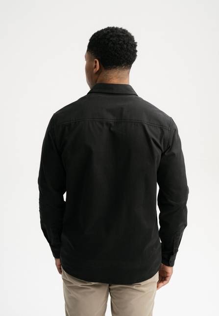 Melawear Herren Twill Hemd ASHUTOSH Kostenloser Versand international
