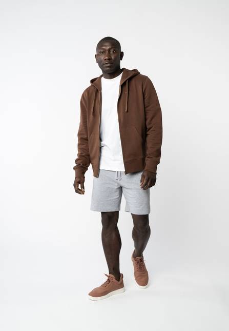 Melawear Hoodiejacke mit Reißverschluss DEVADAS Black Friday Preise