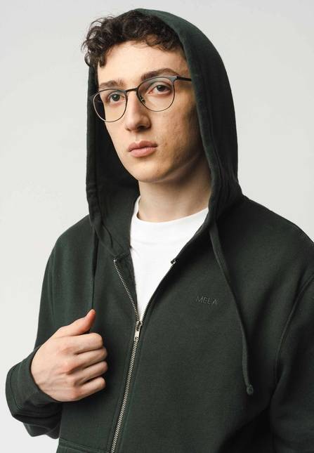 Melawear Hoodiejacke mit Reißverschluss DEVADAS Im Verkauf