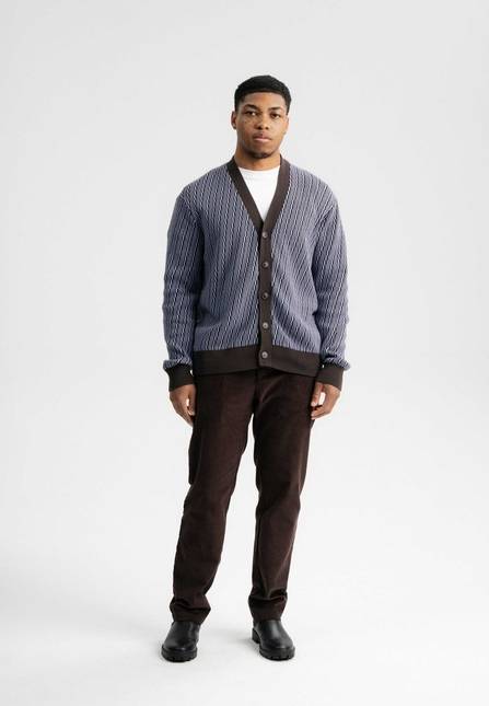 Melawear Jacquard Strick Cardigan JAAPAK Limitierter Zeitrabatt