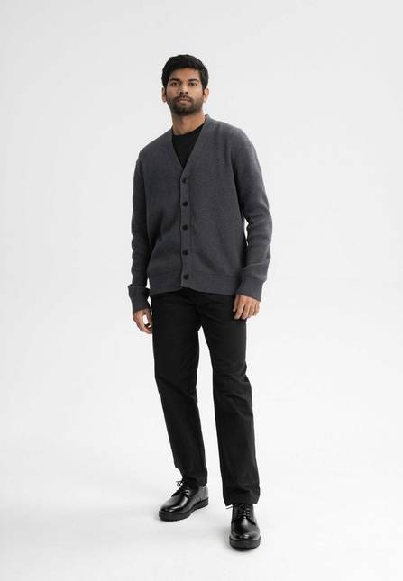 Melawear Jacquard Strick Cardigan JAAPAK Sonderangebot