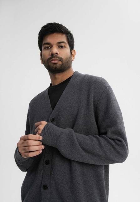 Melawear Jacquard Strick Cardigan JAAPAK Sonderangebot