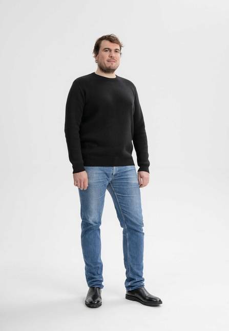 Melawear Jacquard Strickpullover MANAV Versandkostenfrei