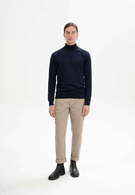 Melawear Feinstrick Rollkragenpullover KANJA 50% Rabatt mit kostenlosem Versand