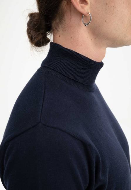 Melawear Feinstrick Rollkragenpullover KANJA 50% Rabatt mit kostenlosem Versand