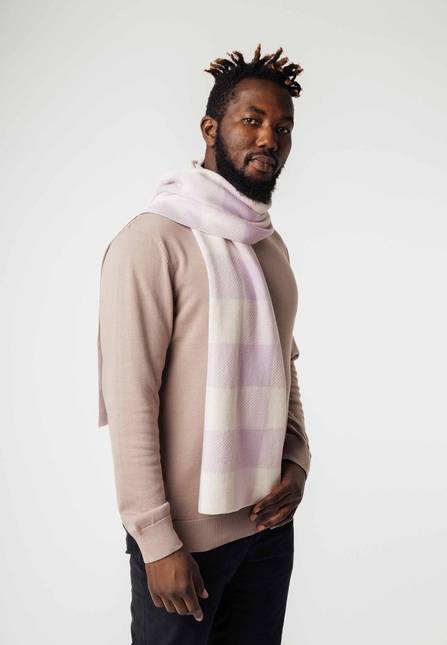 Melawear Jacquard Rippstrick Schal ASMEE Black Friday Preise