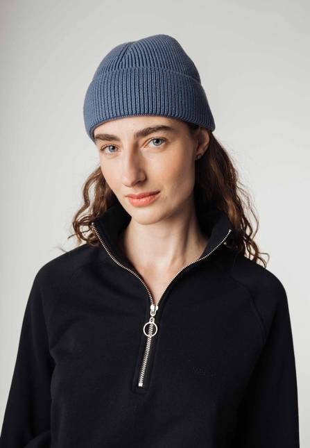 Melawear Unisex Kurze Rippstrick Mütze RAFI Heißer Verkauf
