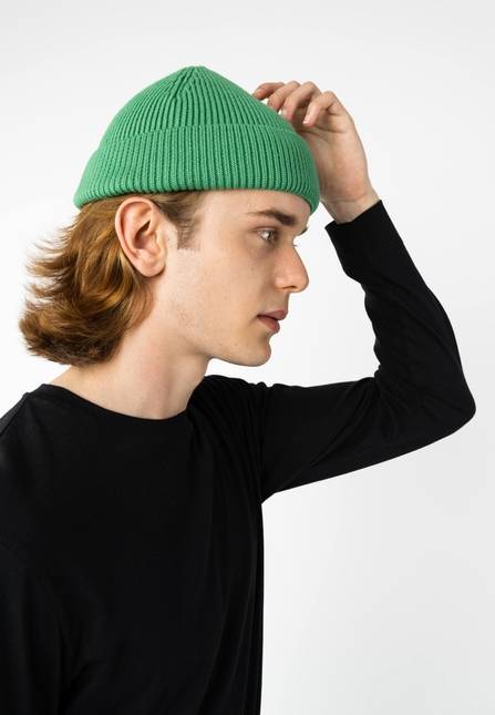 Melawear Unisex Kurze Rippstrick Mütze RAFI Exklusive Angebote