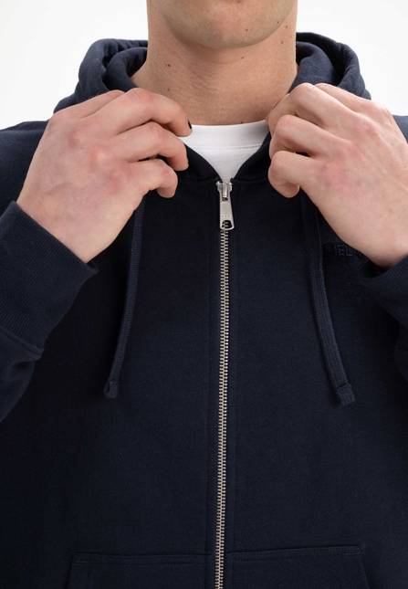 Melawear Hoodiejacke mit Reißverschluss DEVADAS Black Friday Preise