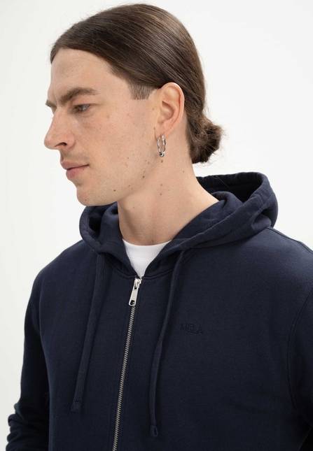 Melawear Hoodiejacke mit Reißverschluss DEVADAS Black Friday Preise