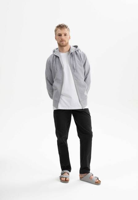 Melawear Hoodiejacke mit Reißverschluss DEVADAS Im Verkauf